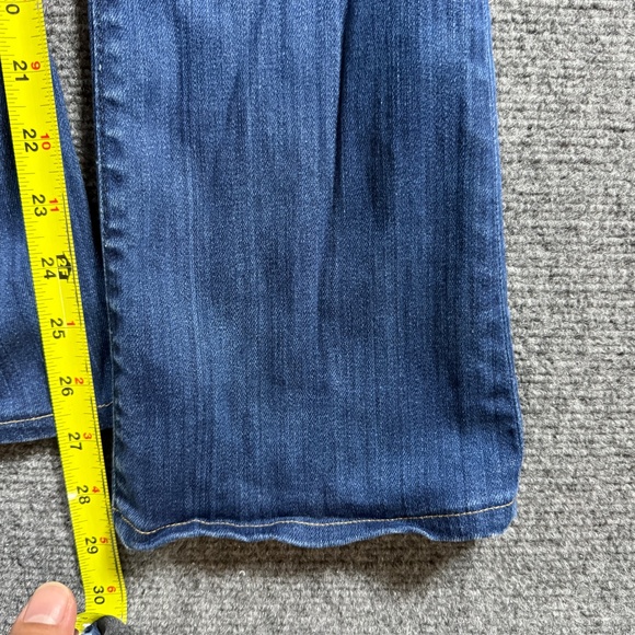 True Religion Becca Mid Rise Bootcut Dark Wash Jeans Womens Size 25 #1164 - Picture 7 of 10